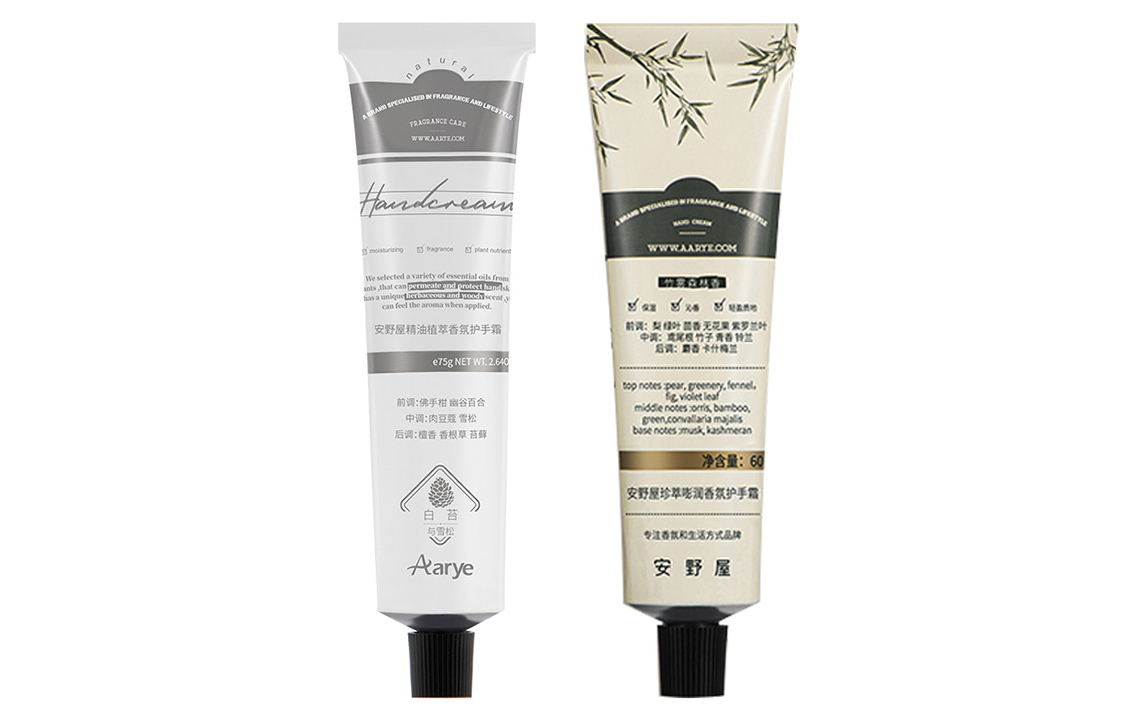 

Ароматический крем для рук с изысканным парфюмерным букетом AARYE