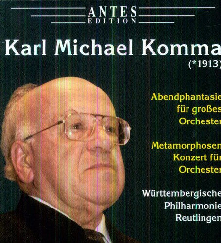 

CD диск Komma / Paternostro / Wuertenbergische Phil: Abendphantasie for Orch / Metamorphosen