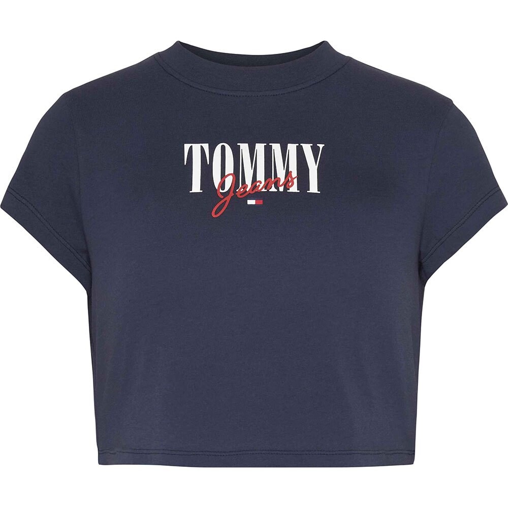 

Футболка Tommy Jeans Crp Essential Logo 1+, черный