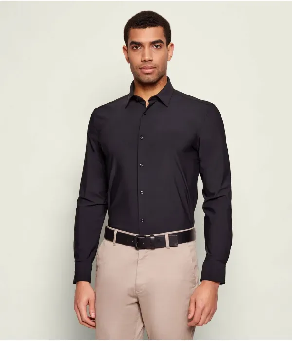 Футболка P-HANK-SK-261 slim fit Boss, черный