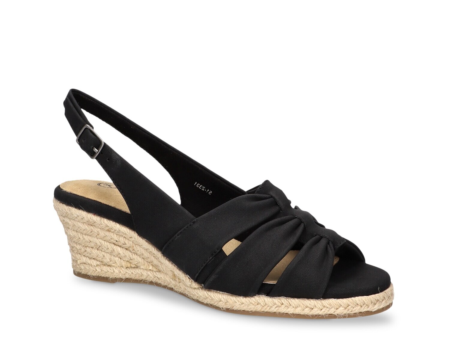 

Босоножки Bella Vita Cheerful Espadrille на танкетке, черный