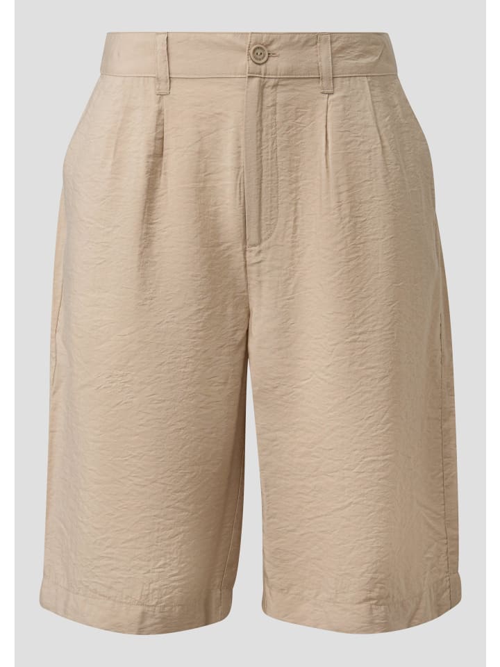 

Тканевые шорты QS, бежевый