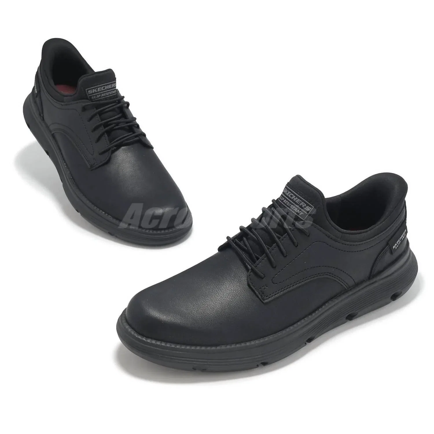 Skechers Men's Garza Slip On Shoes In Black