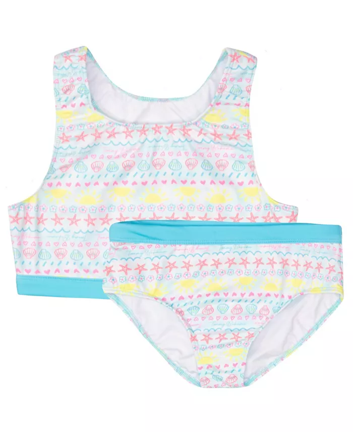 

Детский купальный комплект из 2 предметов для девочек Tommy Bahama, синий