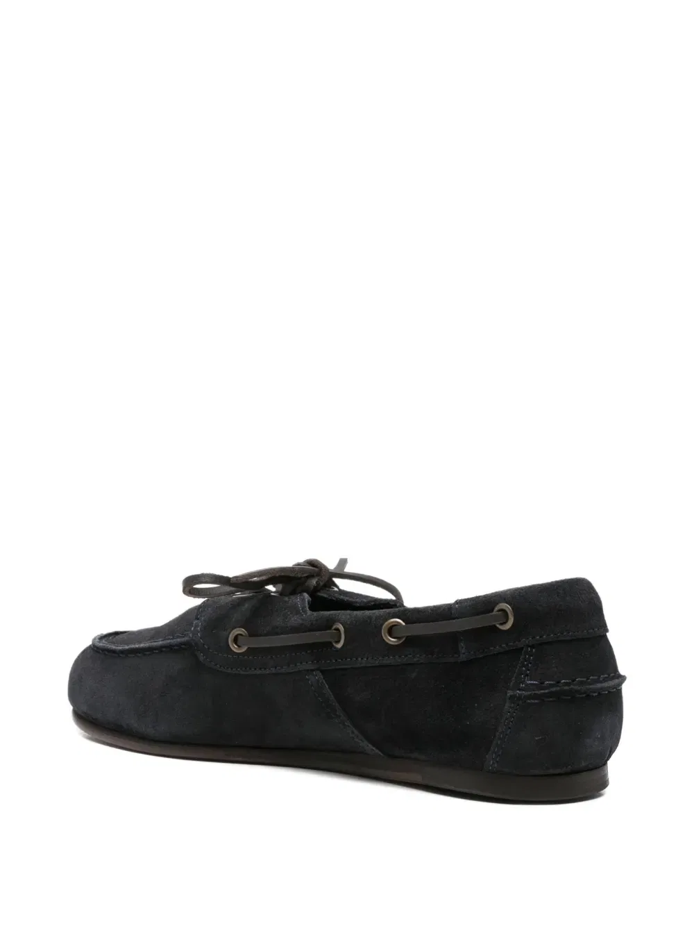 Замшевые лодочные туфли Sebago, синий — фото 3