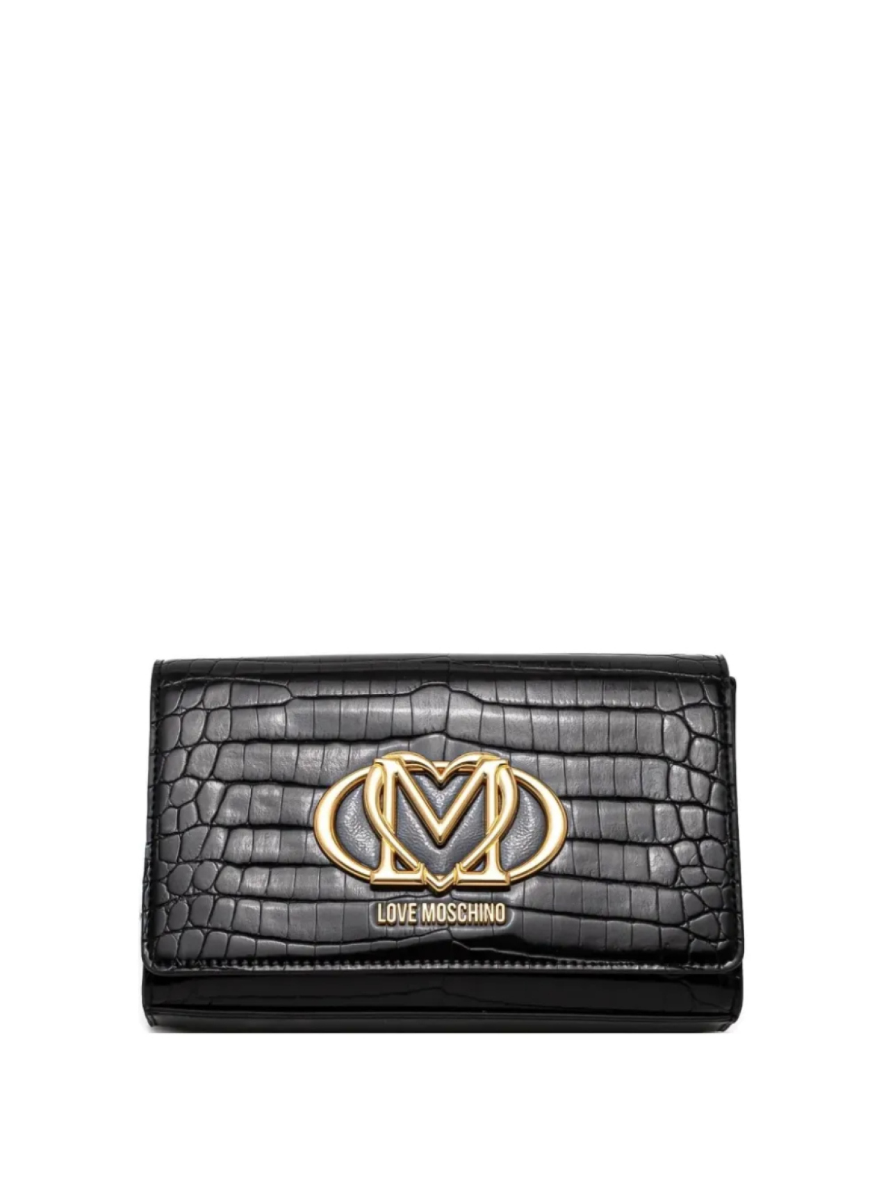 

Сумка через плечо с логотипом Love Moschino, черный