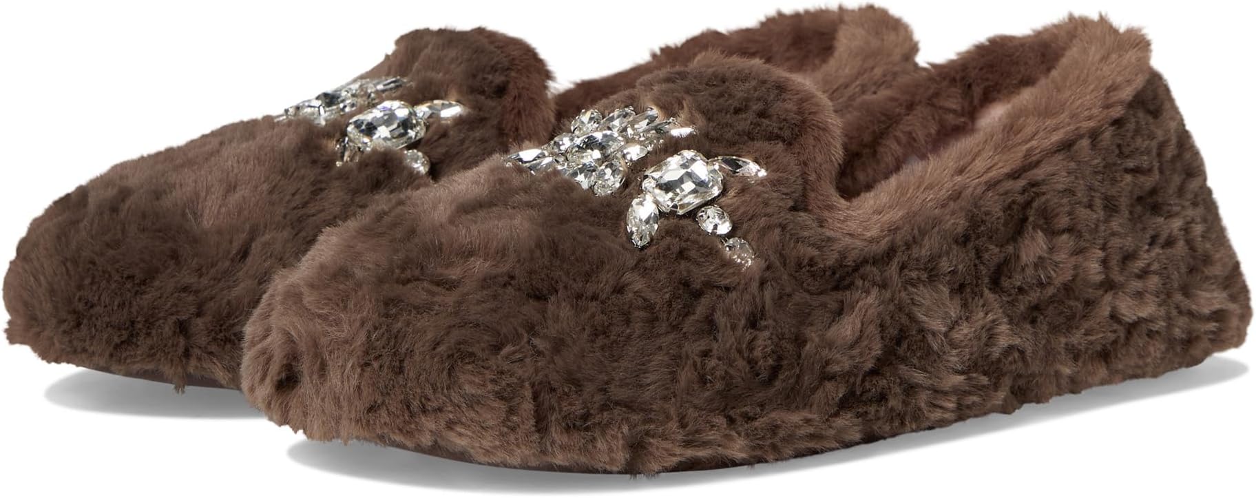 Тапочки Free People Slumber Party Loafer Slippers, цвет Chocolate