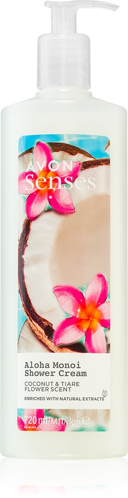 

Кремовый гель для душа Senses Aloha Monoi Avon, 720 мл