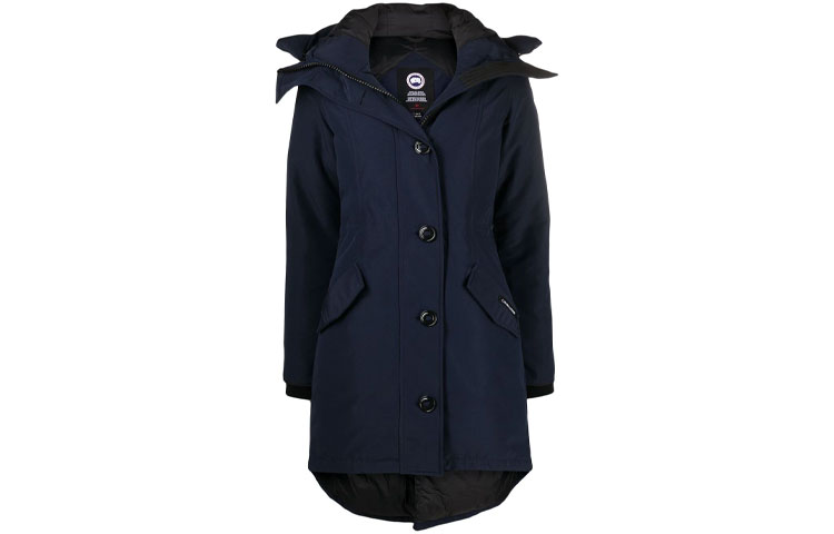 

Canada Goose Синтеллек с синей нашивкой-логотипом, Blue
