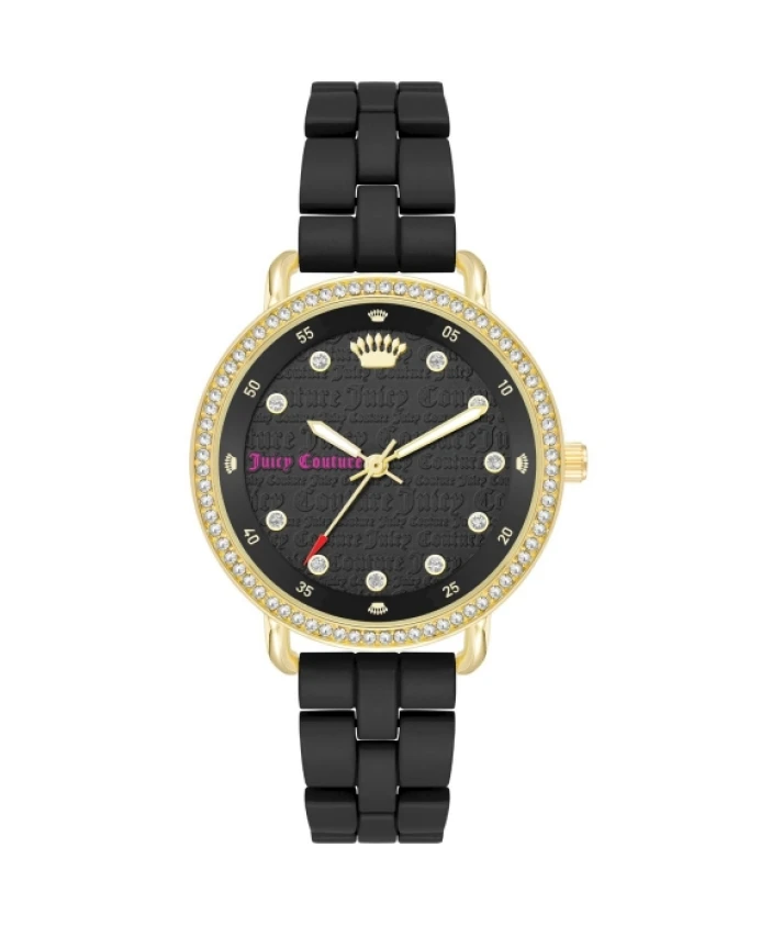 

Золотые металлические женские часы Juicy Couture, желтый