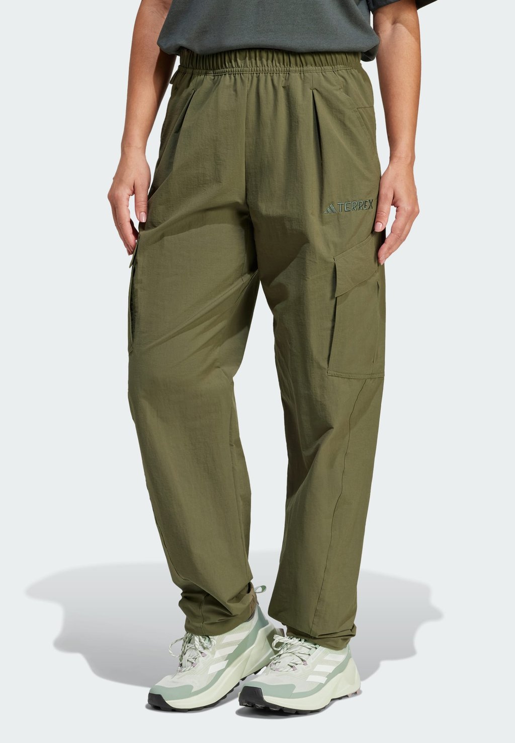 

Брюки для активного отдыха Adidas Terrex, хаки