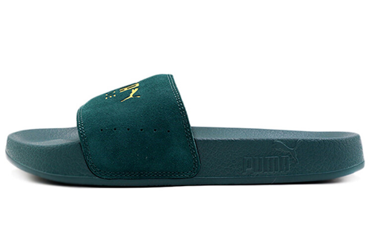 

Шлепанцы и сланцы PUMA Leadcat Suede Green Unisex Slippers