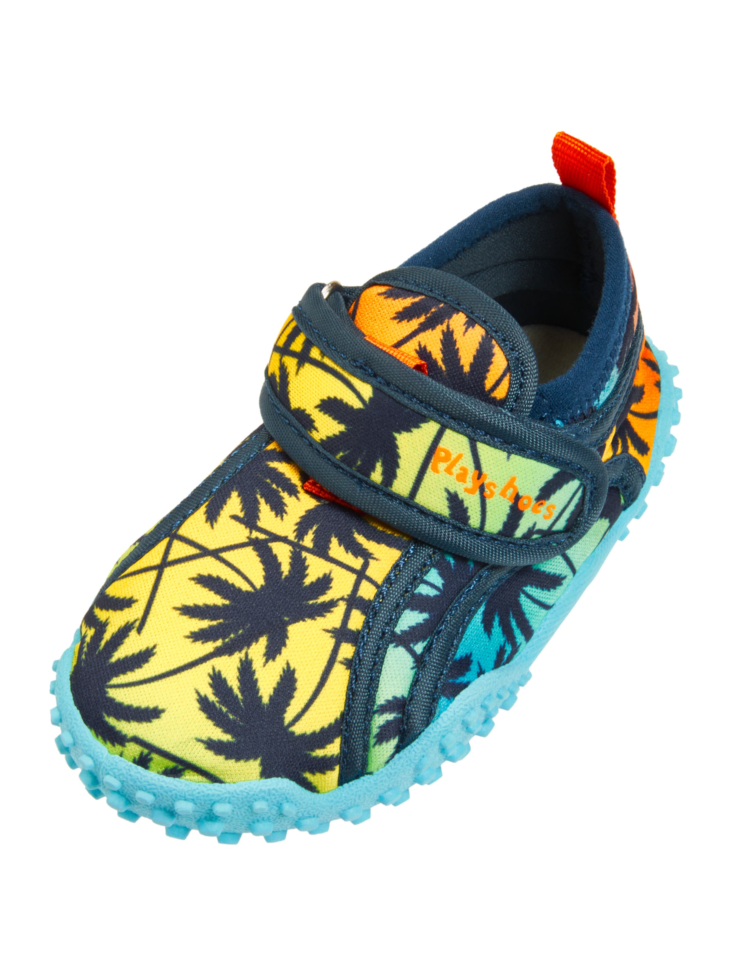 PLAYSHOES Пляжные и бассейновые тапочки в цвете Marine Blue, Turquoise — фото 2
