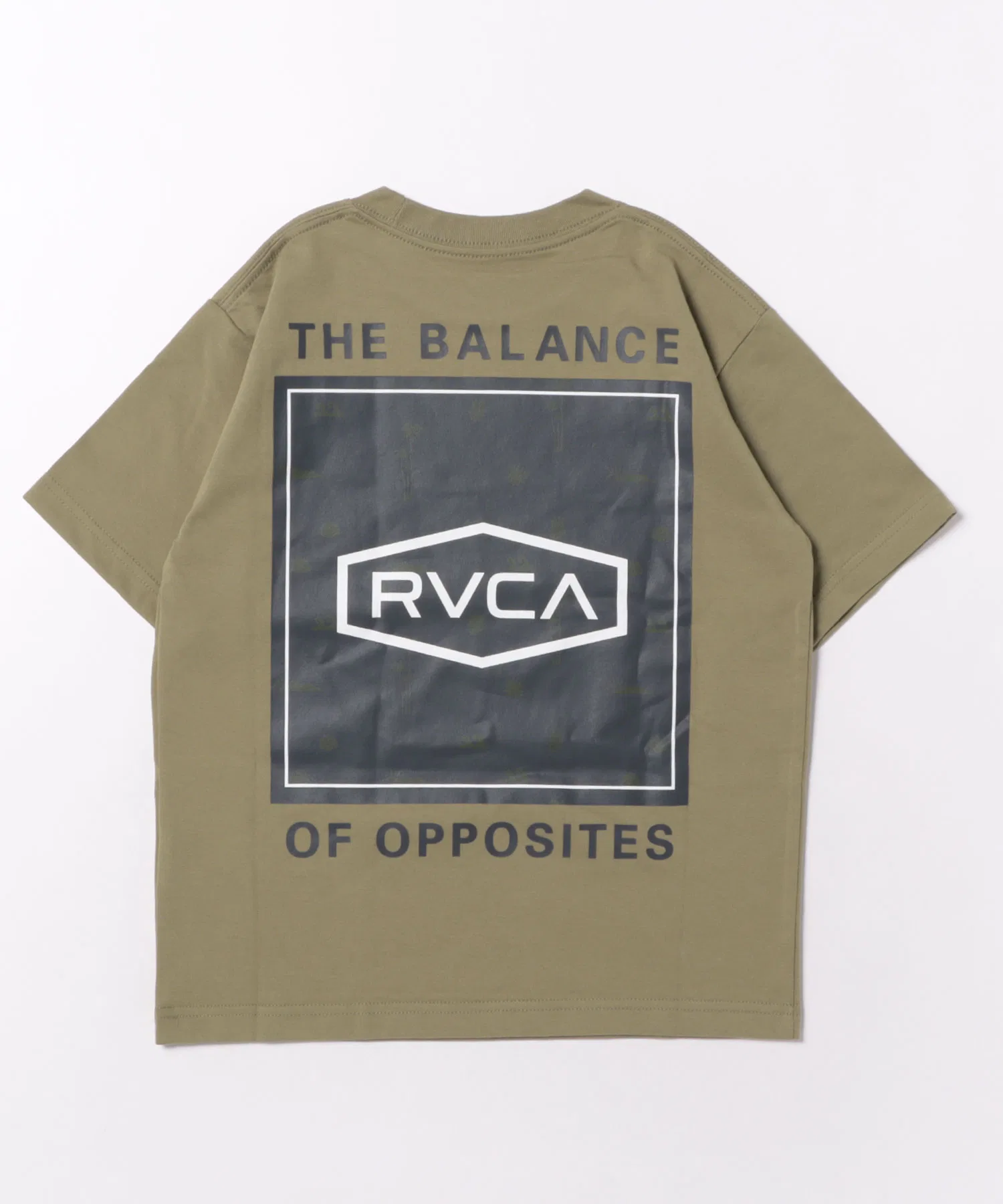 Детская футболка RVCA RANGER BOX с логотипом чёрная — фото 4