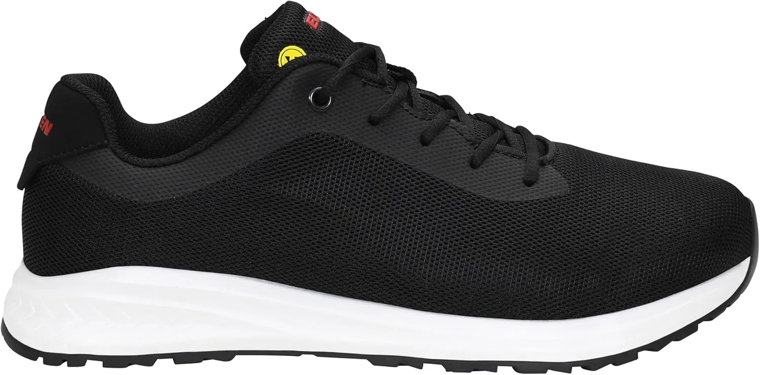 Рабочие ботинки ELTEN Marais Black Low ESD O1, женские и мужские, текстильные, легкие, спортивные — фото 2