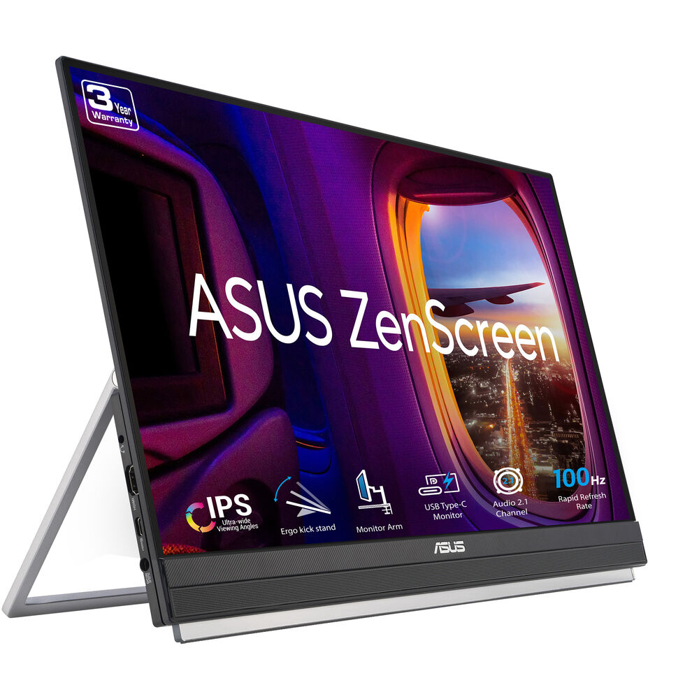 

Портативный монитор ASUS ZenScreen MB229CF 21,5" Full HD IPS