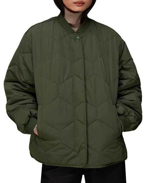

Короткая стеганая куртка Ida Whistles, цвет Green