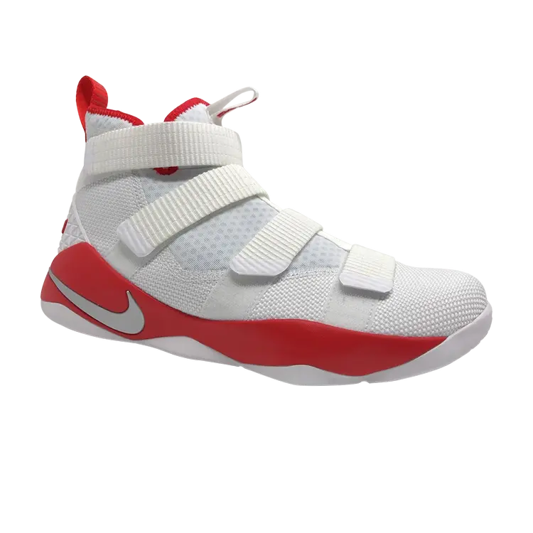 

Кроссовки Nike LeBron Soldier 11 TB Promo, белый, Белый;серый, Кроссовки Nike LeBron Soldier 11 TB Promo, белый