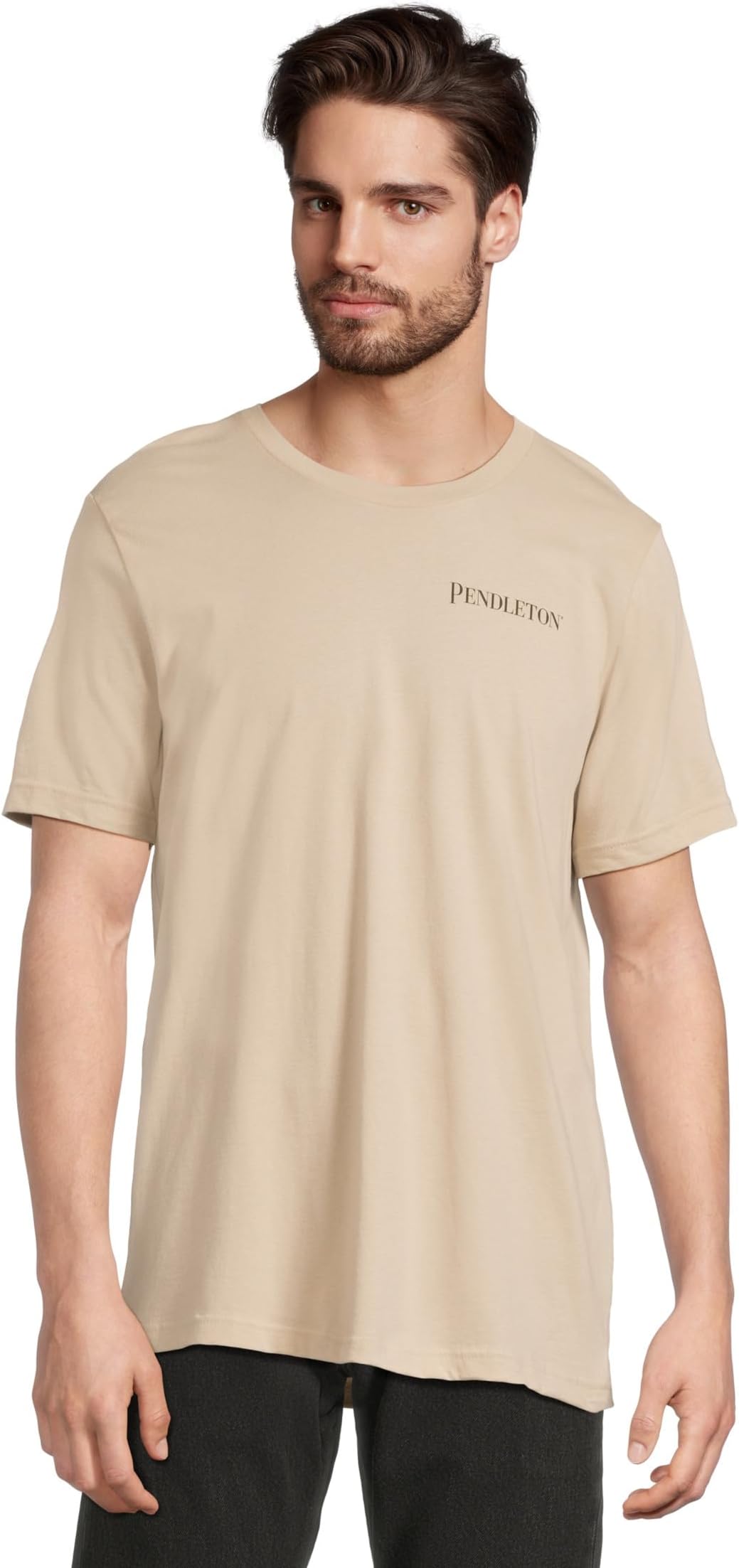 

Футболка Pendleton Icon Logo Graphic Tee, цвет Tan/Multi