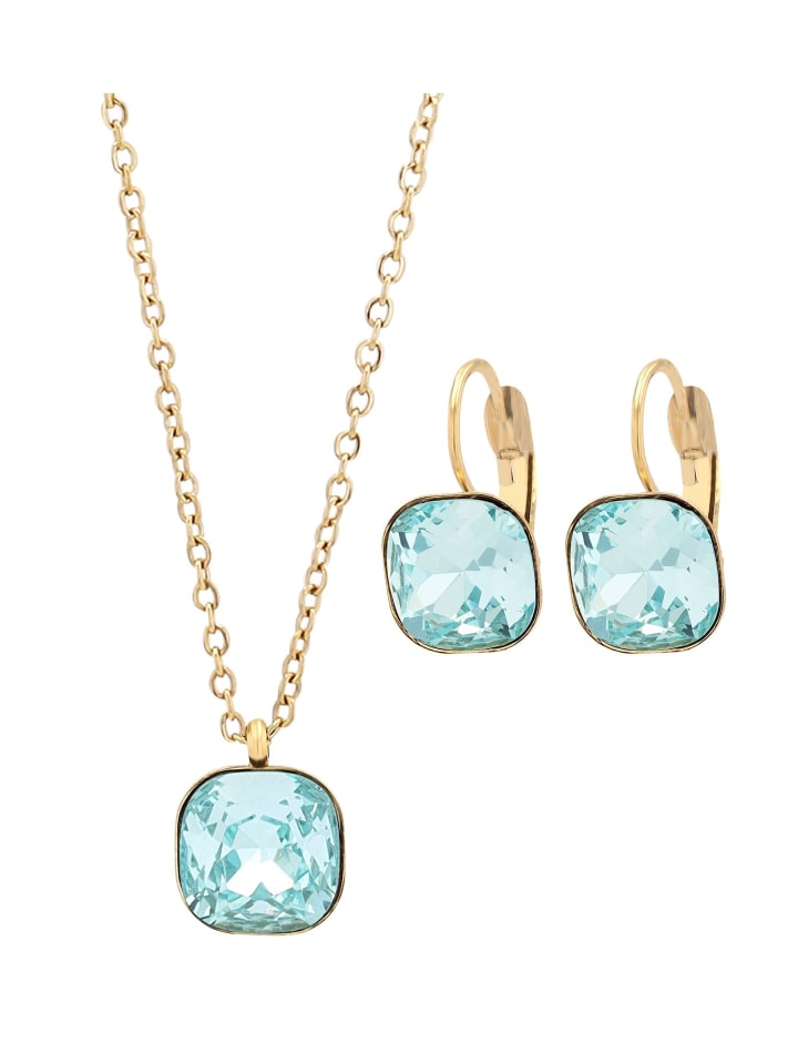 

Adeliás Женское колье с подвеской - из нержавеющей стали с золотым покрытием