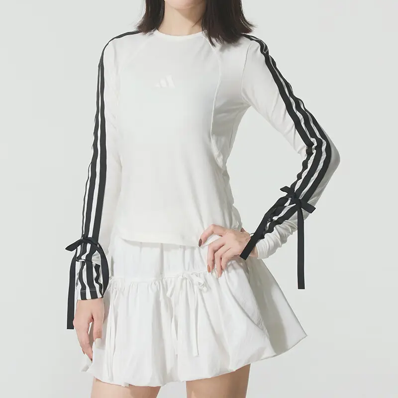 Adidas Футболка для танцев Women's White — фото 4
