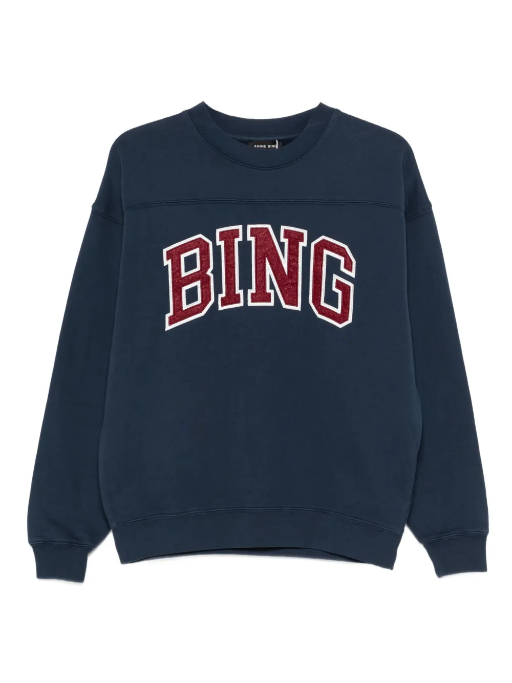 

Синяя толстовка Trenton с логотипом Anine Bing, Синий, Синяя толстовка Trenton с логотипом Anine Bing