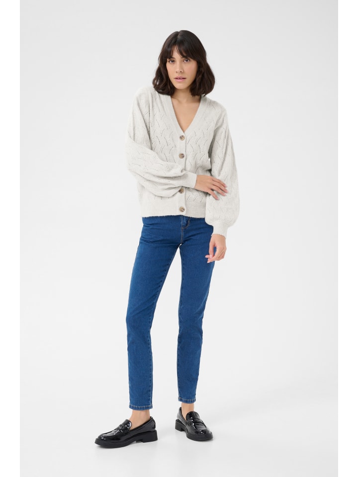 

Кардиган Kaffe, цвет light grey melange