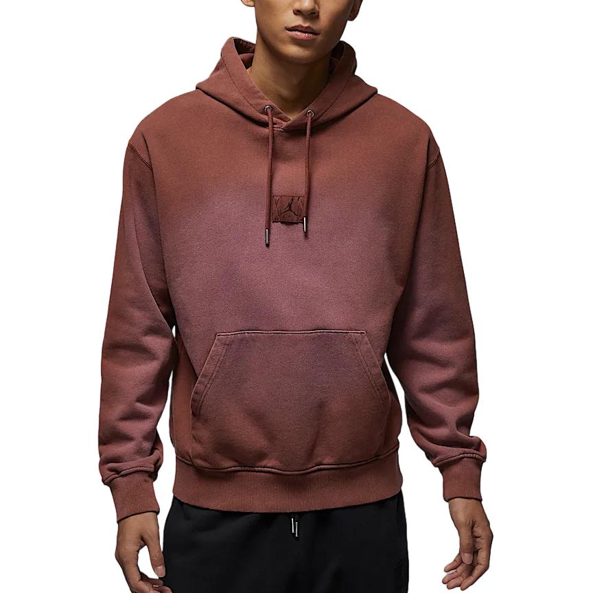 Jordan Толстовка Flight Fleece мужская Little Horse Brown — фото 3