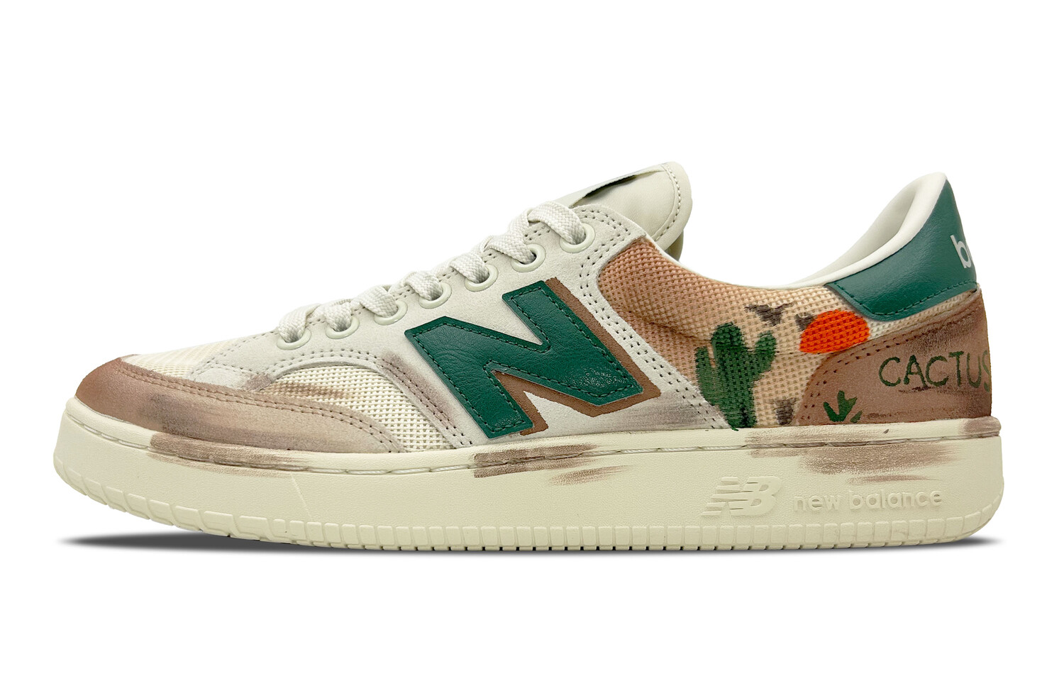 

Кроссовки New Balance NB Pro Court Skateboarding Shoes Unisex Low-top Beige/brown, коричневый