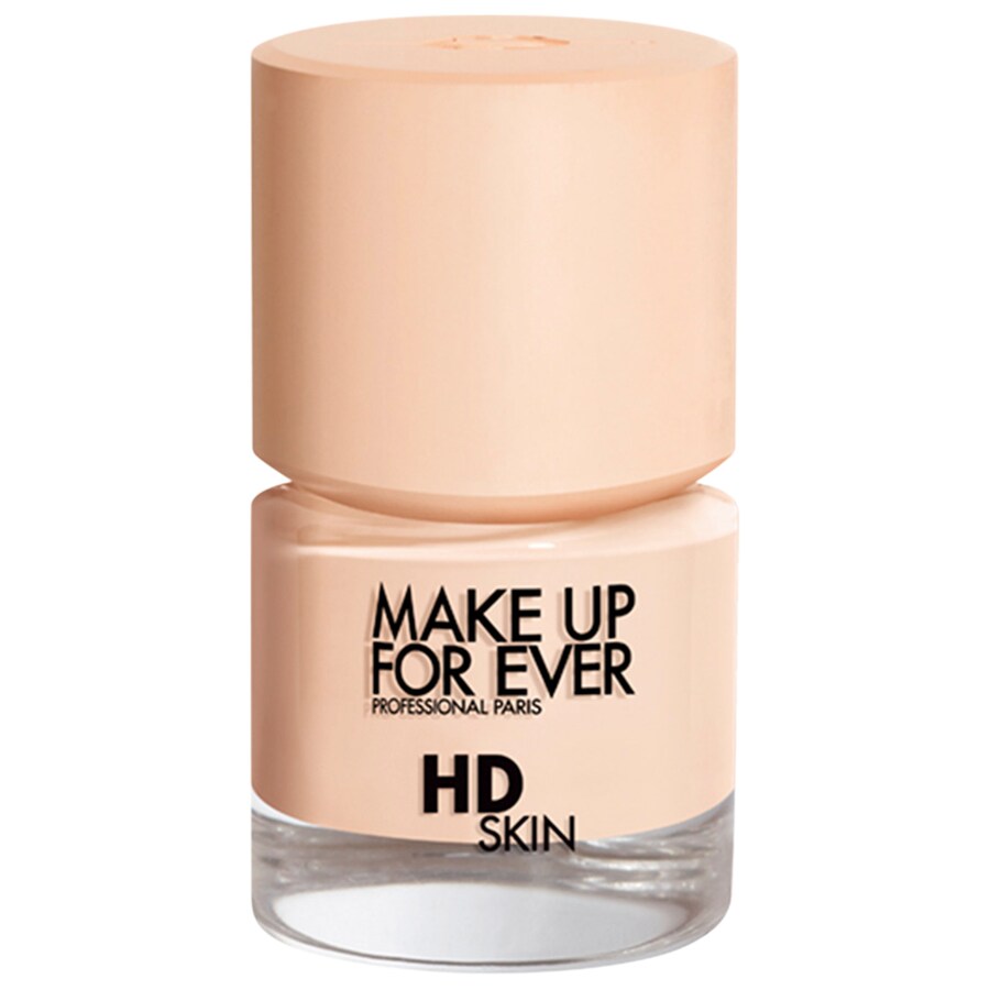 

HD Skin Стойкая водостойкая натуральная матовая тональная основа MAKE UP FOR EVER, 0.04 oz /12 mL, 1R02 Cool Alabaster