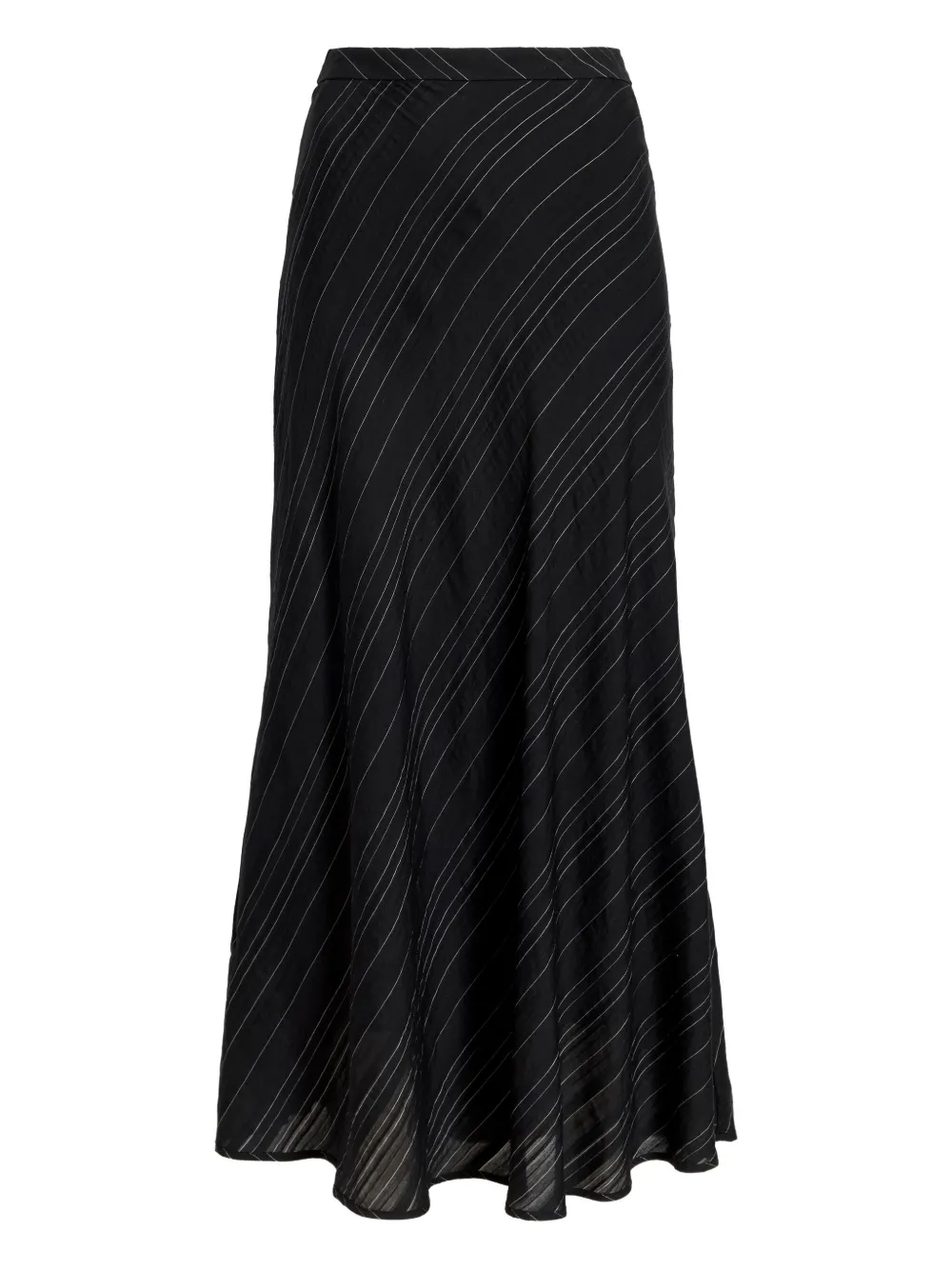 

Юбка миди Kaia в полоску Proenza Schouler White Label, черный