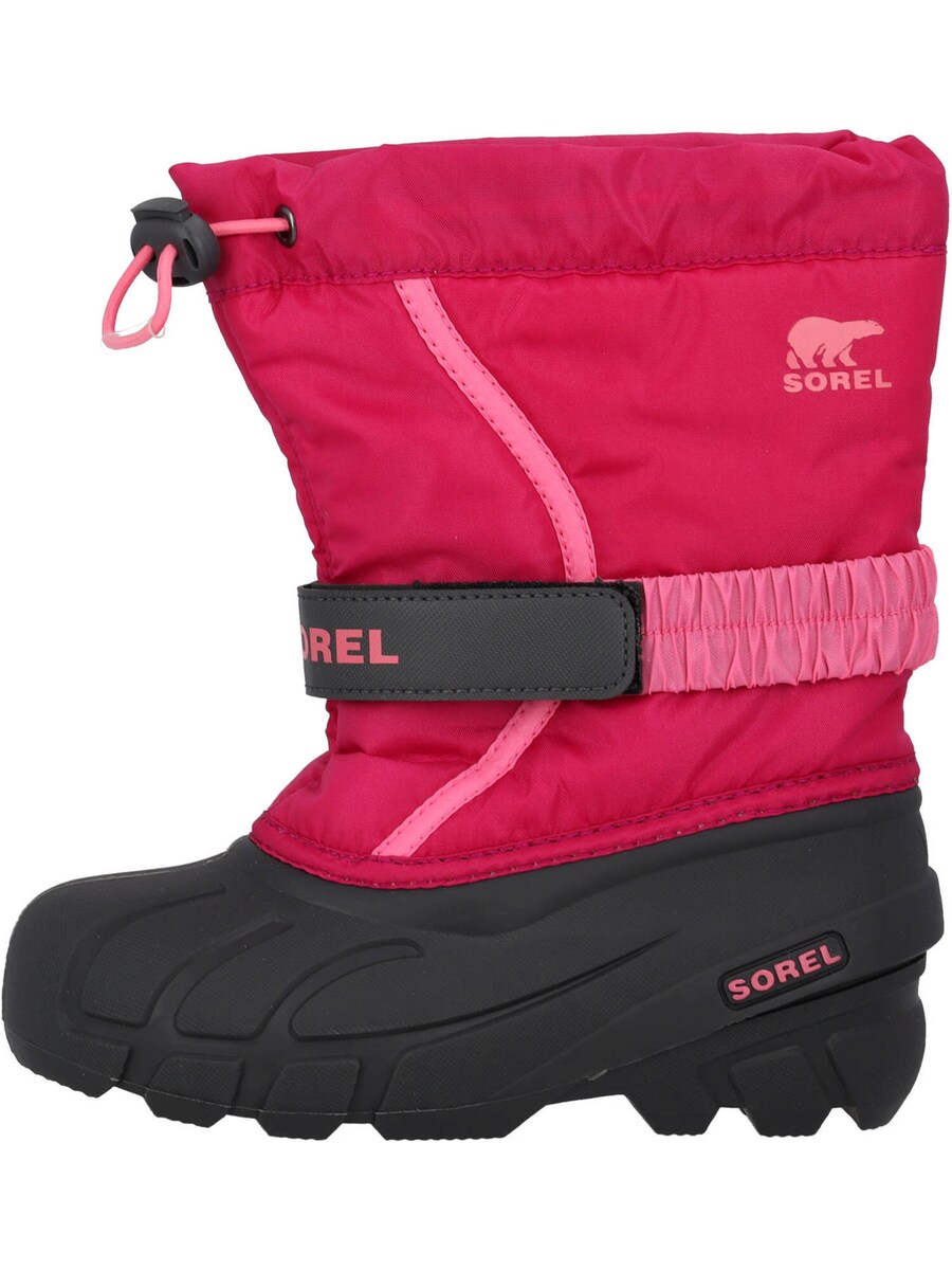 Зимние ботинки SOREL Youth Flurry, светло-розовый/темно-розовый — фото 2