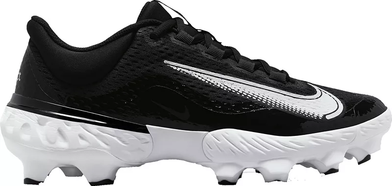 

Мужские бейсбольные бутсы Nike Alpha Huarache Elite 4 MCS, черный/белый