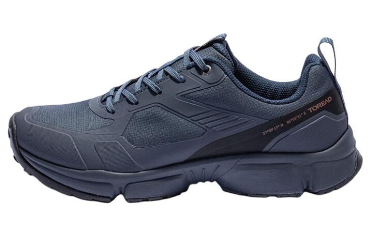 

TOREAD Скользоустойчивые износостойкие амортизирующие низкие треккинговые ботинки мужские сине-черные Urban Gray/Black, цвет Urban Gray/Black