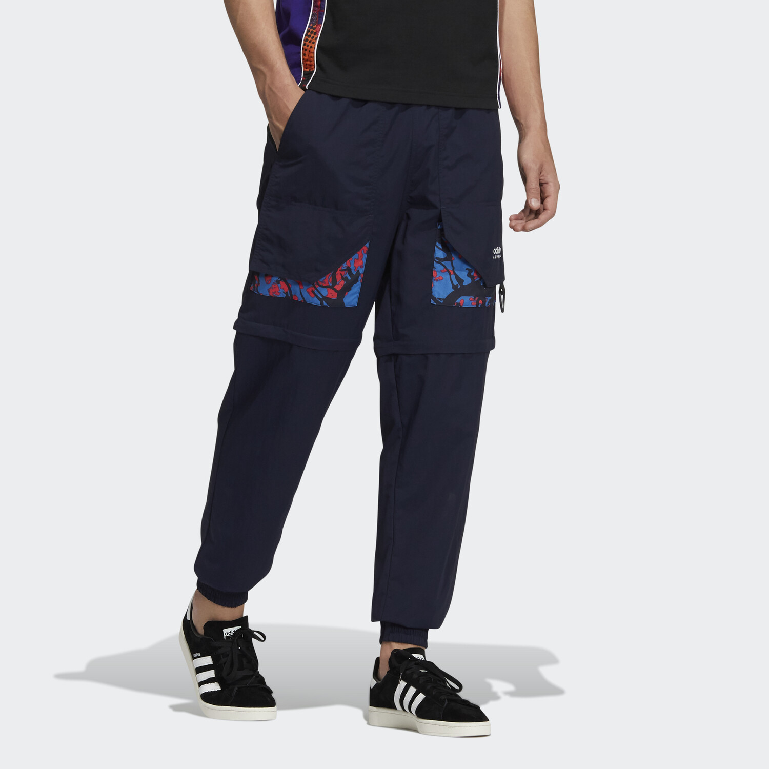 Трикотажные спортивные штаны мужские Legend Ink Adidas Originals, черный — фото 4