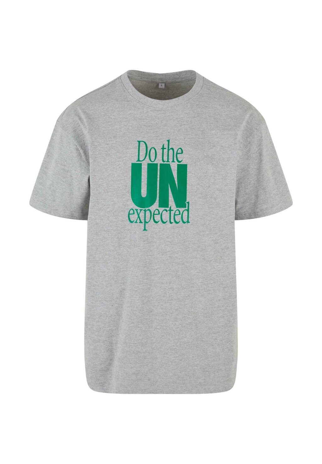 

Футболки с принтом DO THE UNEXPECTED Upscale by Mister Tee, серый