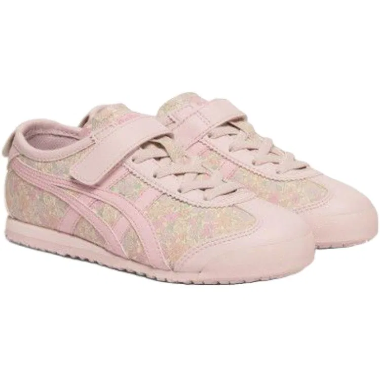 Кроссовки MEXICO 66 низкие повседневные Pink Kids' Onitsuka Tiger — фото 4