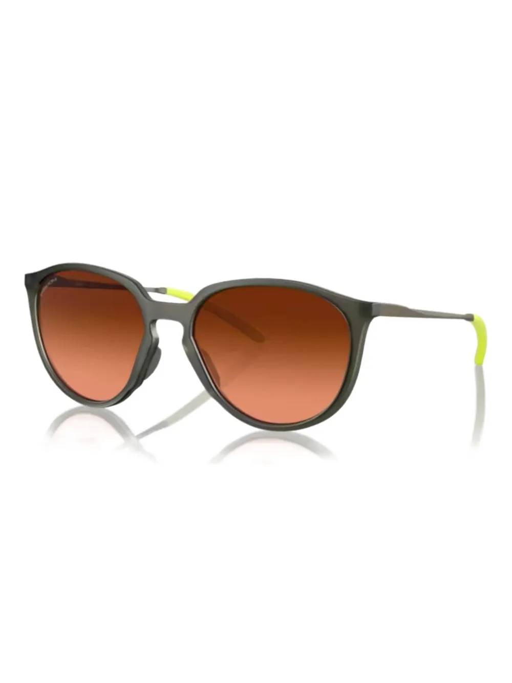 

Солнцезащитные очки в круглой оправе Oakley, зеленый
