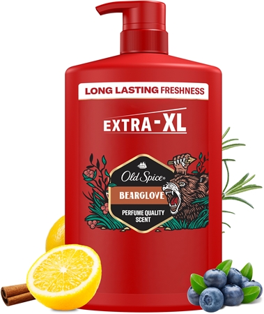 Гель для душа для тела и волос Old Spice Bearglove, 1000 ml — фото 2