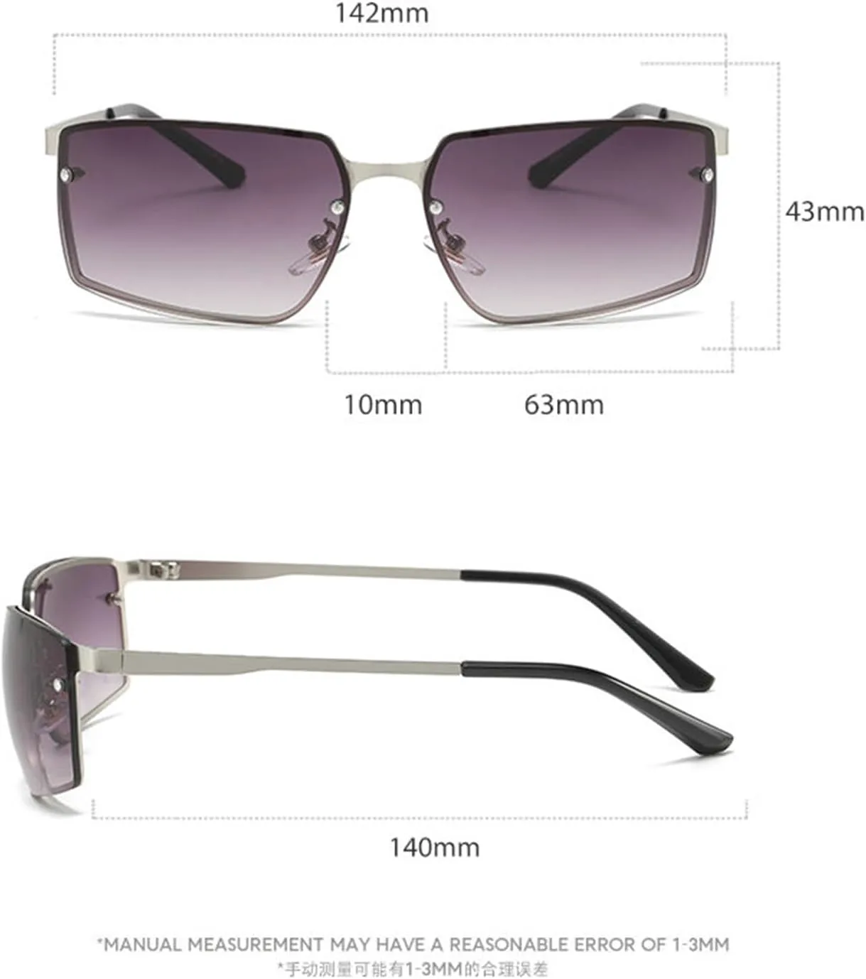 

Солнцезащитные очки Willochra Y2K в стиле панк, спортивные, прямоугольной формы, для женщин и мужчин, 2024 год, роскошные ретро-очки-щитки для женщин, модель F27, C4