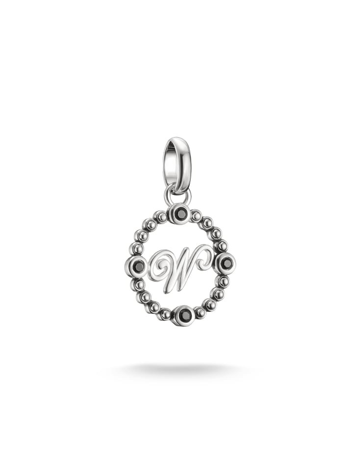 

Thomas Sabo Подвеска-шарм Wednesday W Connect в серебряном и черном исполнении