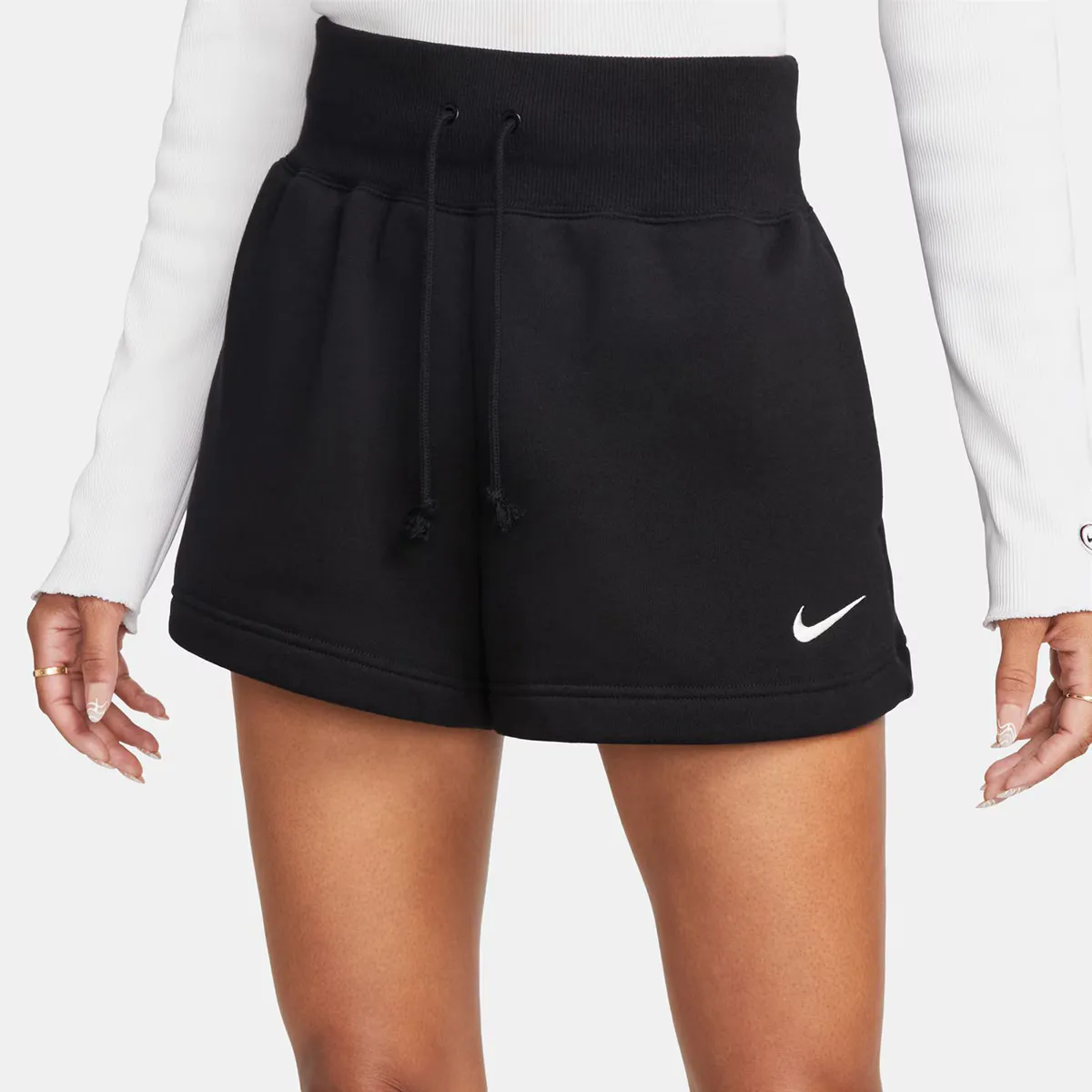 

Женская спортивная одежда Phoenix Fleece Шорты Nike, чёрный
