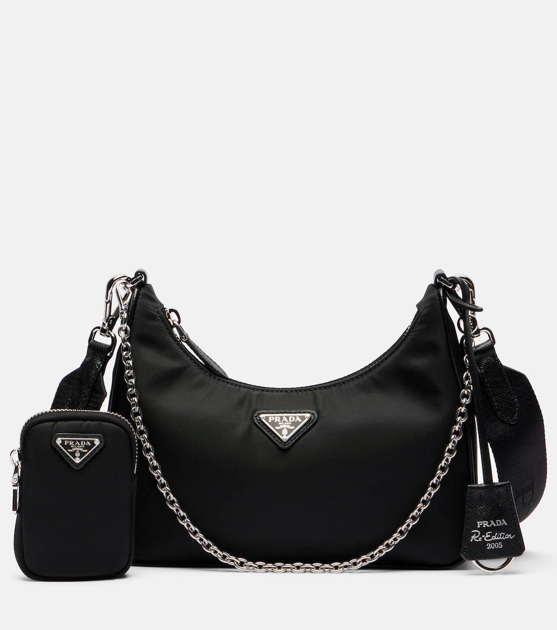 

Редакция 2005 наплечная сумка Prada, черный