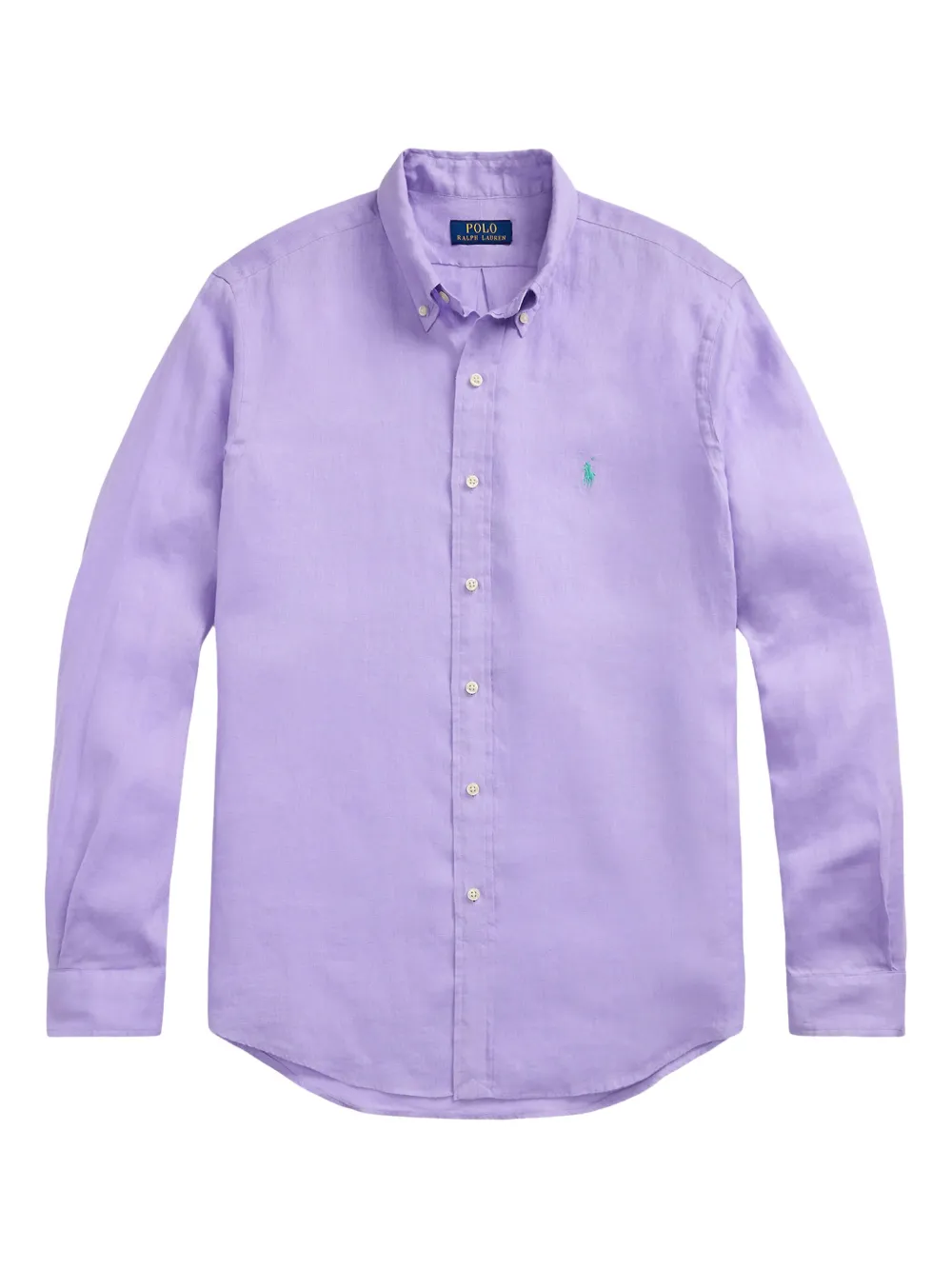 

Льняная рубашка POLO RALPH LAUREN, фиолетовый