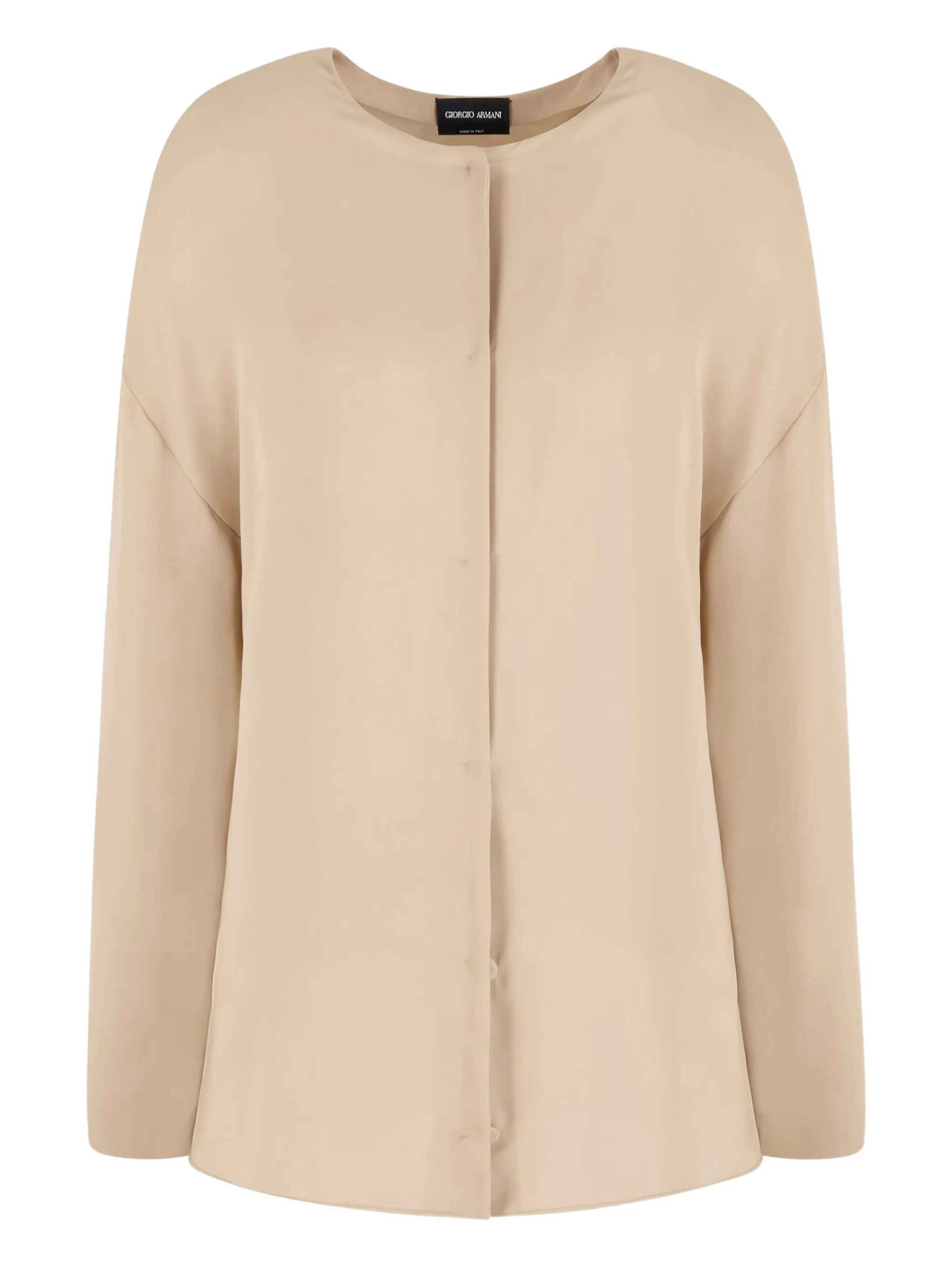 

Рубашка с длинными рукавами Giorgio Armani, бежевый