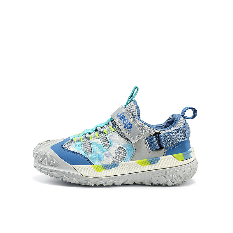 

Кроссовки Jeep Kids Lifestyle Shoes Kids Low-top White/Green/Blue, синий