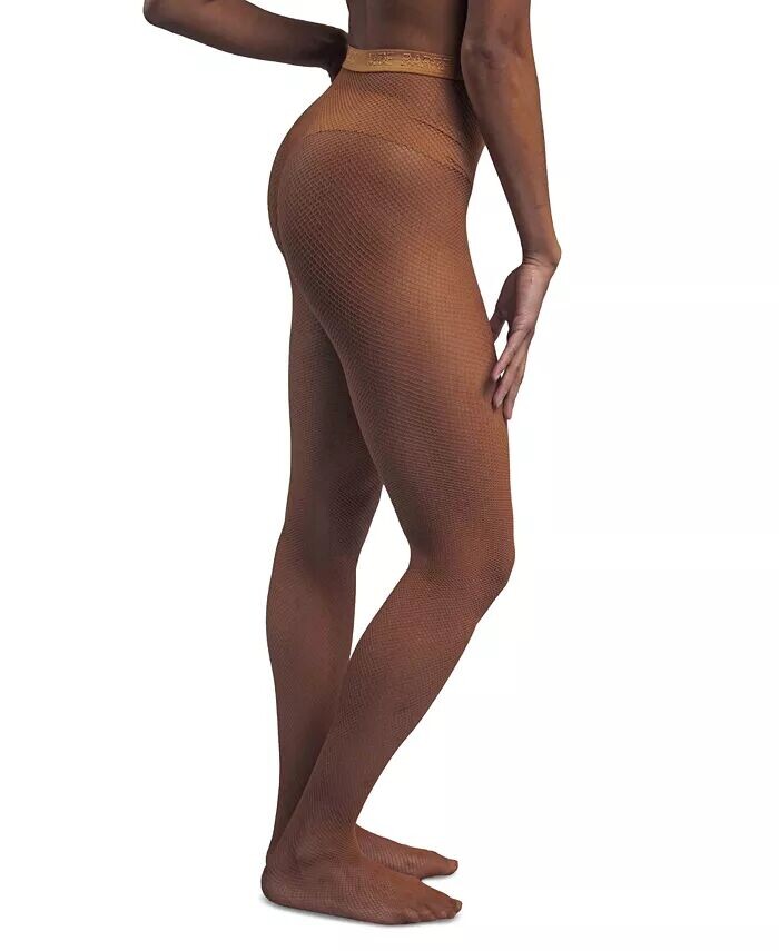 

Колготки в сеточку Nude Barre, коричневый