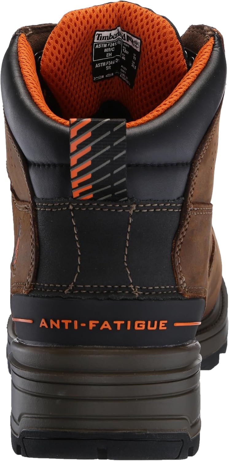 Ботинки Timberland PRO для мужчин, Magnitude 15 см CT WP, коричневый — фото 3
