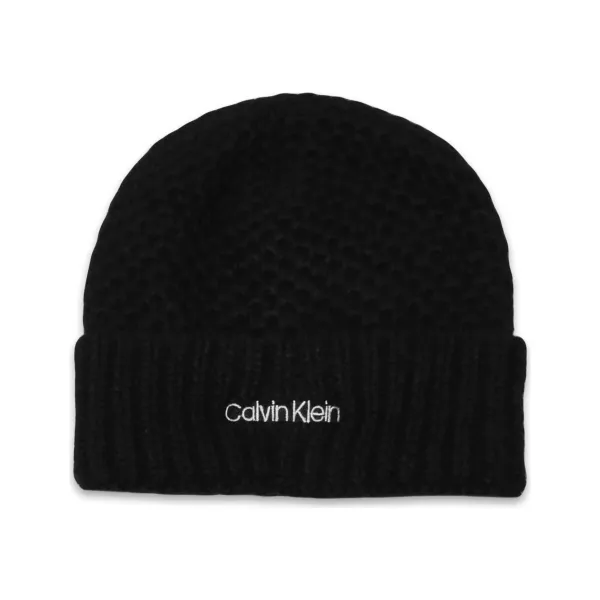 

Шерстяная шапка Calvin Klein, черный