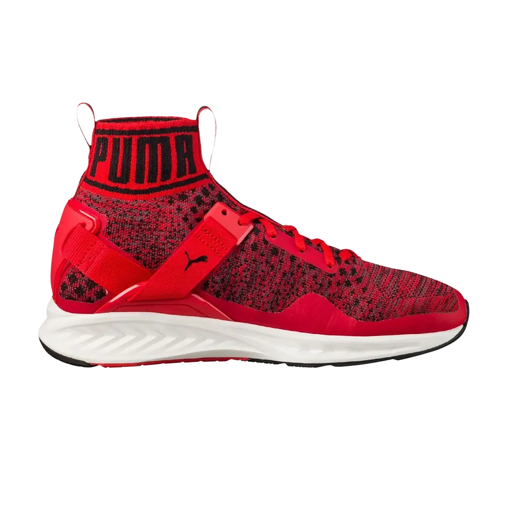 

Кроссовки Ignite EvoKnit Puma, красный